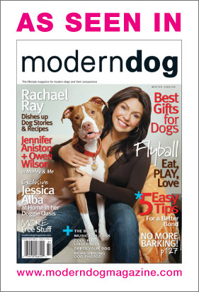 As Seen in Modern Dog Magazine